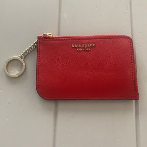 Kate spade keychain wallet